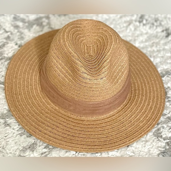 ‼️RARE‼️?Four Buttons??NWT?Organza Band Fedora in Tobacco main image 13